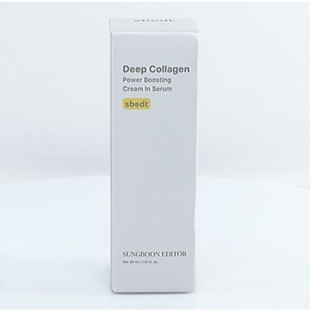 Sungboon Editor Deep Collagen Power Boosting Cream In Serum 30ml 1.01oz NIB